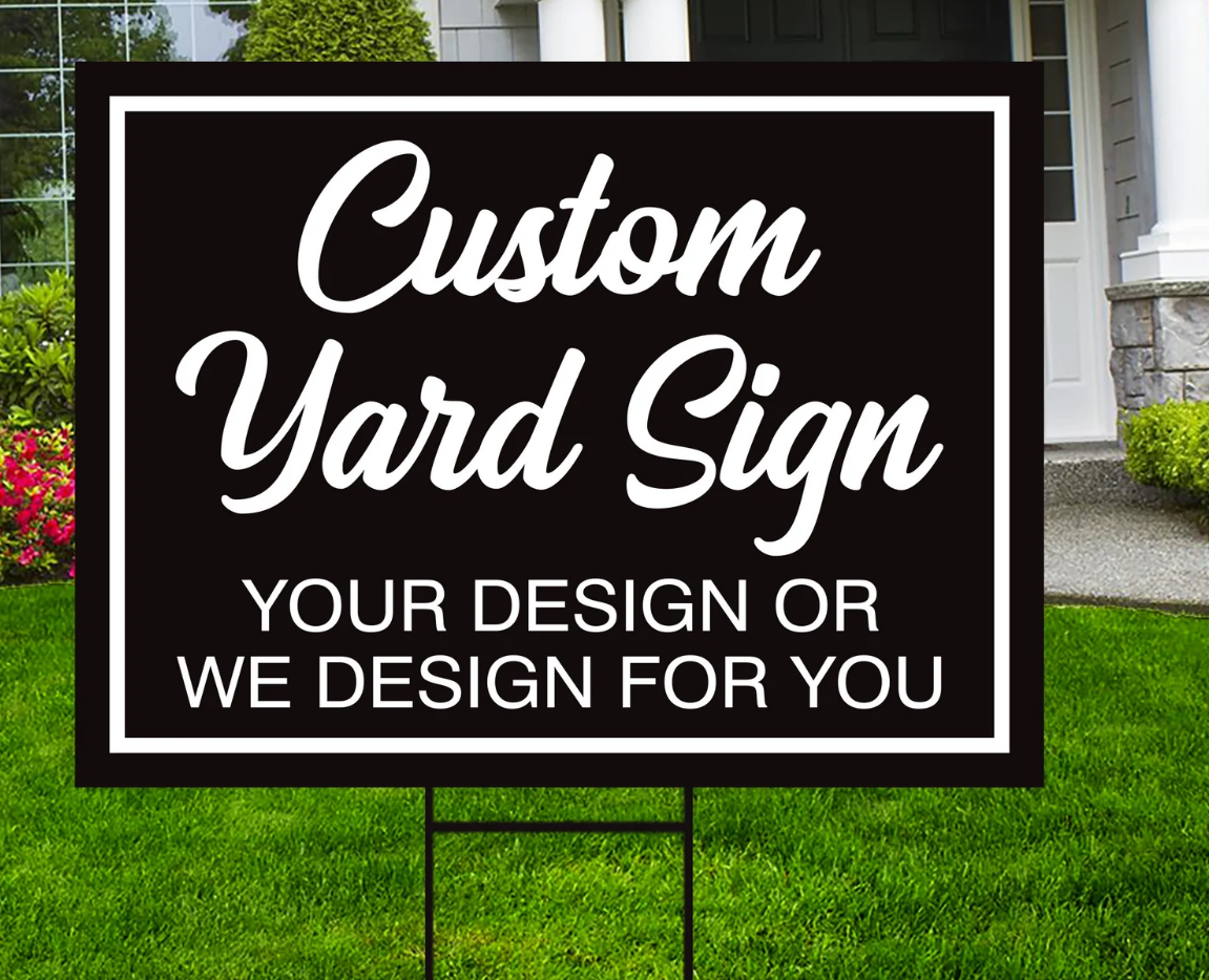 Personalized Yard Sign