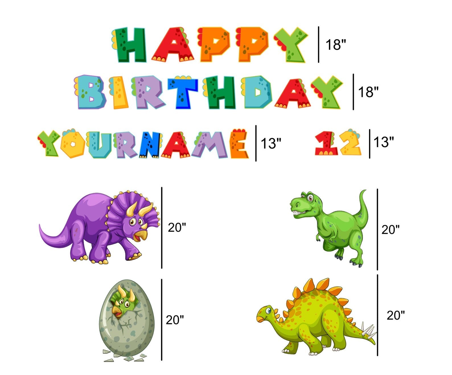 Graffiti Theme Happy Birthday Yard Sign