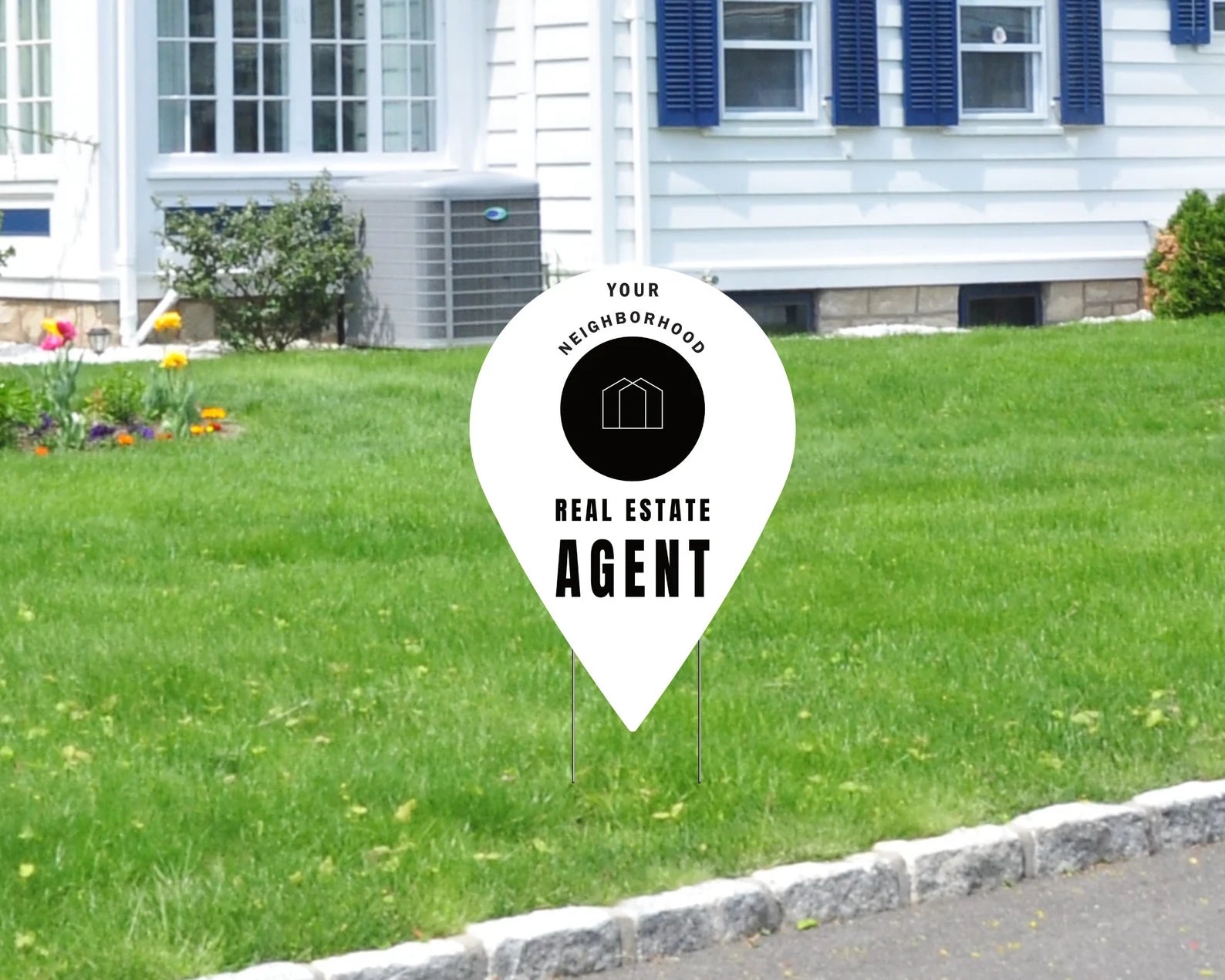 Real Estate Agent Sign, Your Neighborhood Real Estate Sign