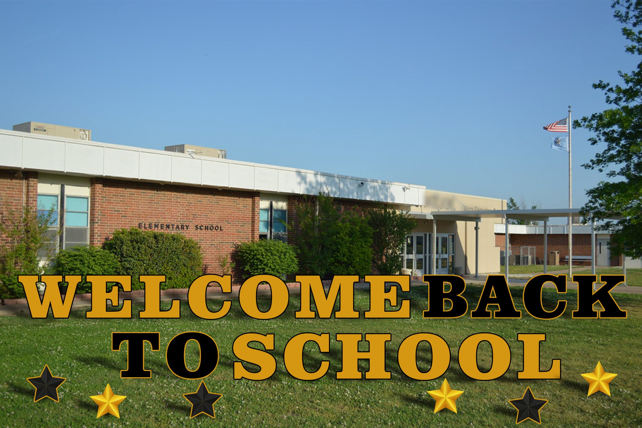 Welcome Back To School Yard Sign