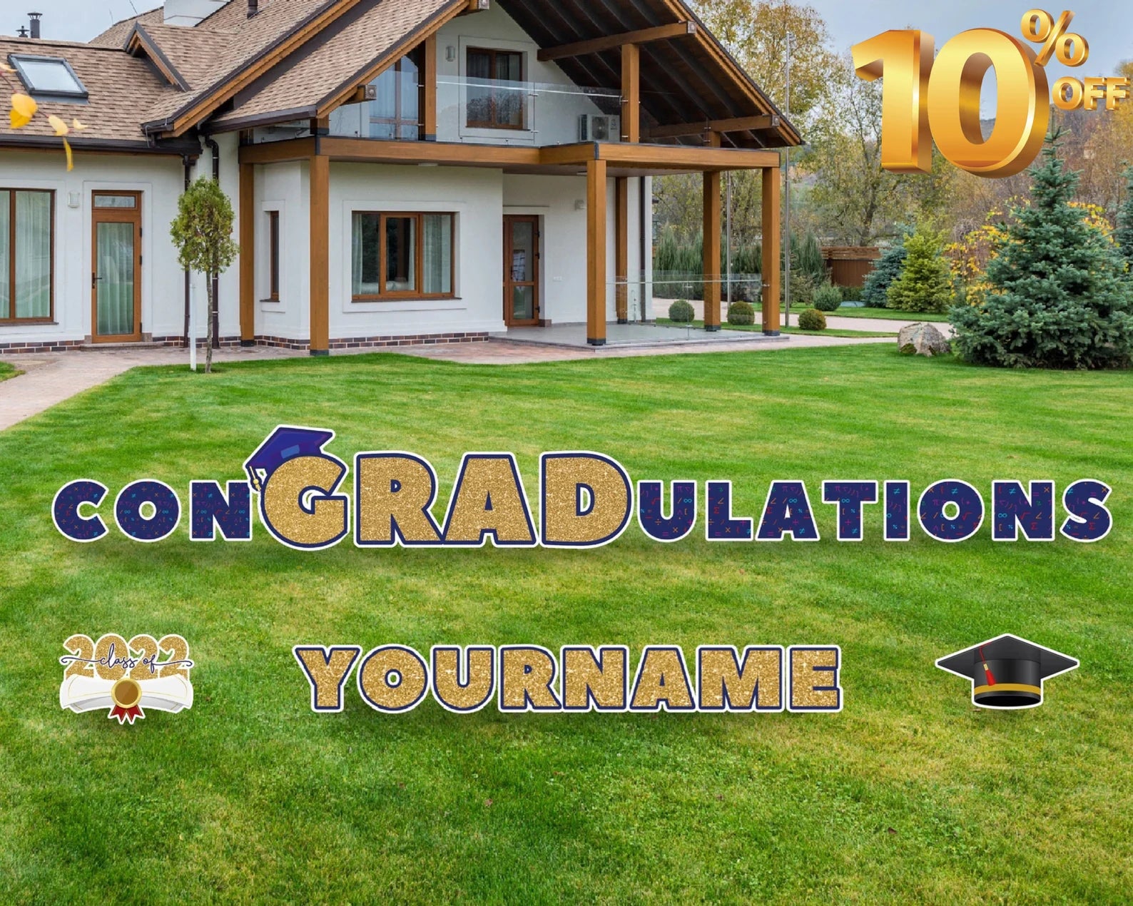 Graduation Yard Sign